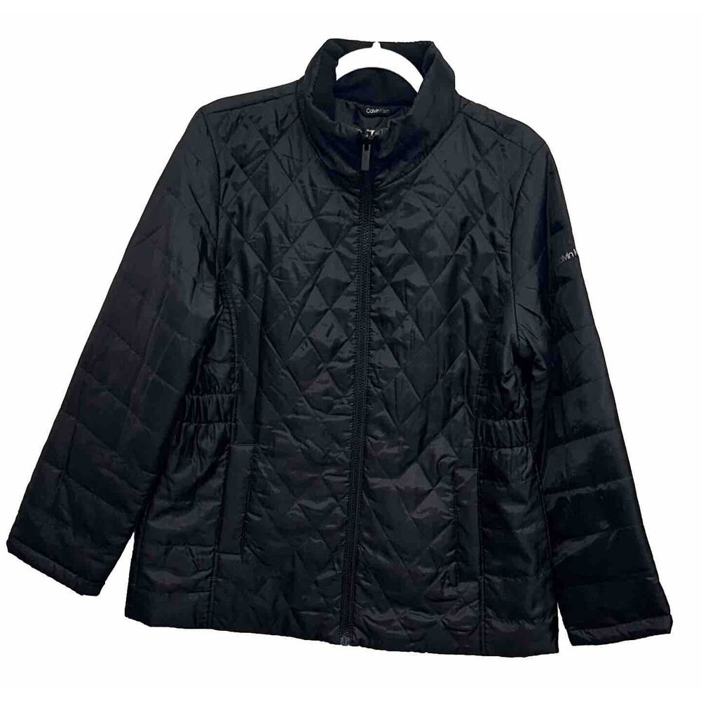 Calvin Klein 3 In 1 All Weather Jacket System Women Black Size Large Zip Up